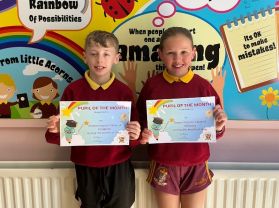 Pupils of the month for May