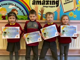 Congratulations to Our November Pupils of the Month!