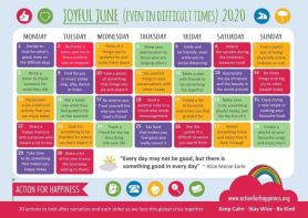 Some Thoughts For June; Stay Positive!