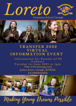 Loreto Transfer Information for Parents of P6 Girls