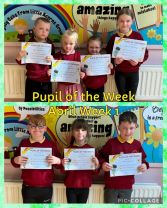 Pupils of the Week for April