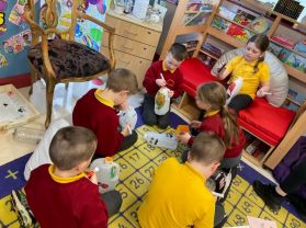 Autumnal Fun During October in Primary Three and Four