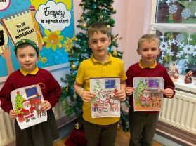 School Council Christmas Colouring Competition