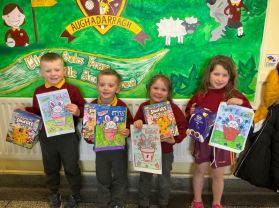 Successful Raffle & Easter Colouring Competition
