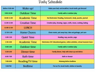 ETI Home Learning Schedule